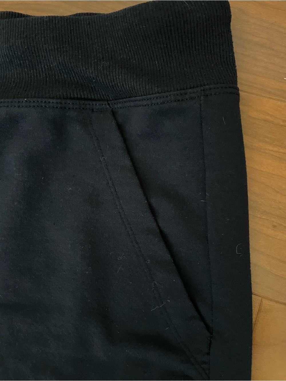 Athletic Works Dark Blue Women's Athletic Shorts - Picture 4 of 5
